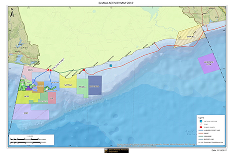 OFFSHORE ACTIVITY MAP