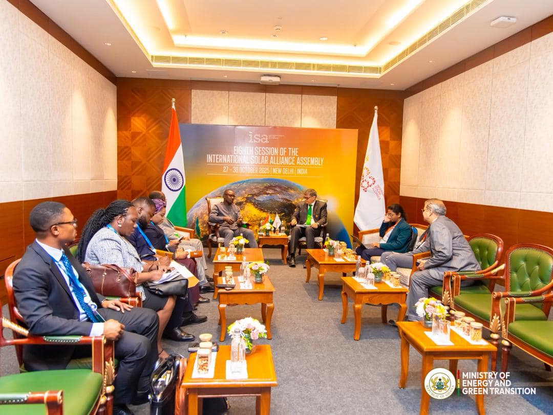 Ghana Strengthens Renewable Energy Partnership with International Solar Alliance