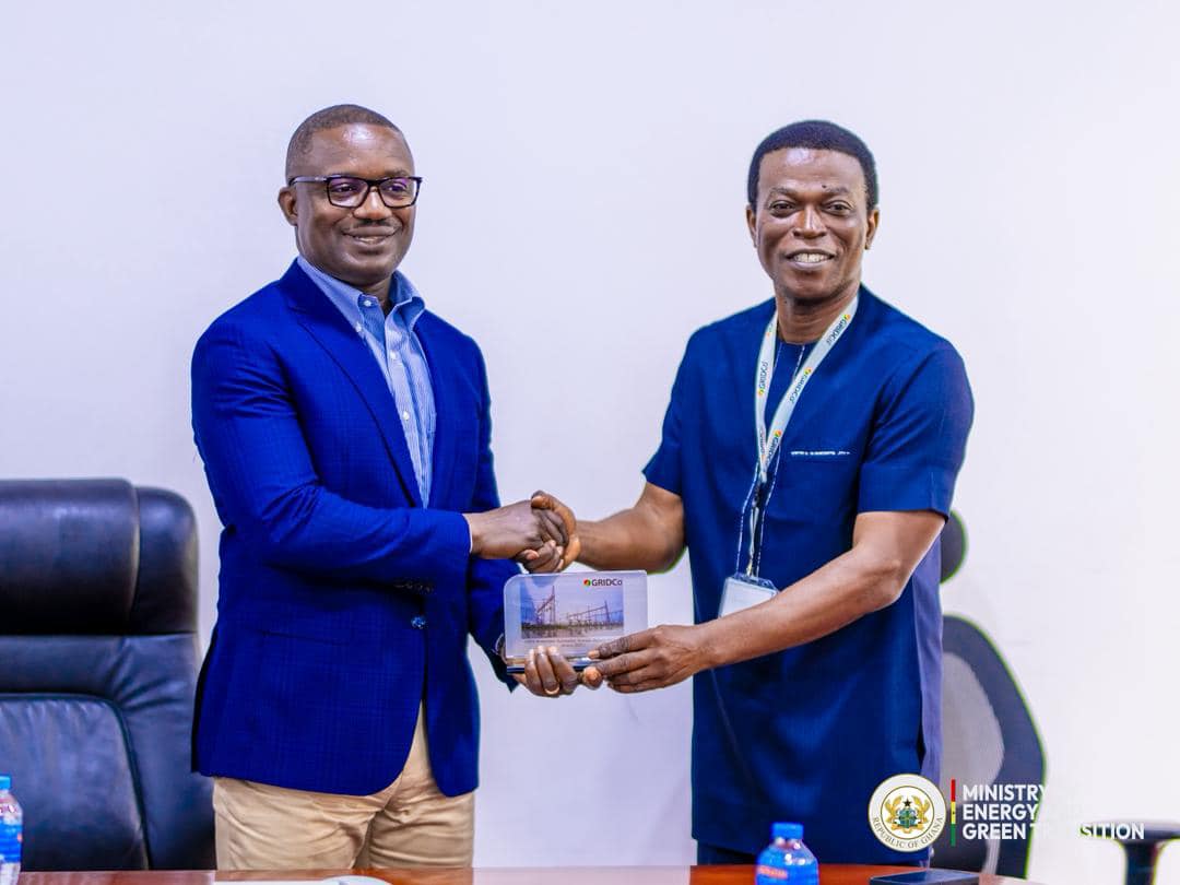 As part of efforts to assess and support the performance of agencies , the Minister of Energy and Green Transition today conducted working visits to the Tema Oil Refinery (TOR) and the Ghana Grid Company (GRIDCo).  At TOR, the Minister toured ongoing upgrading works, gaining firsthand insight into the facility’s operations. He reaffirmed TOR’s strategic importance to Ghana’s energy security and industrial development while expressing concern over persistent leadership instability, which has hindered progres