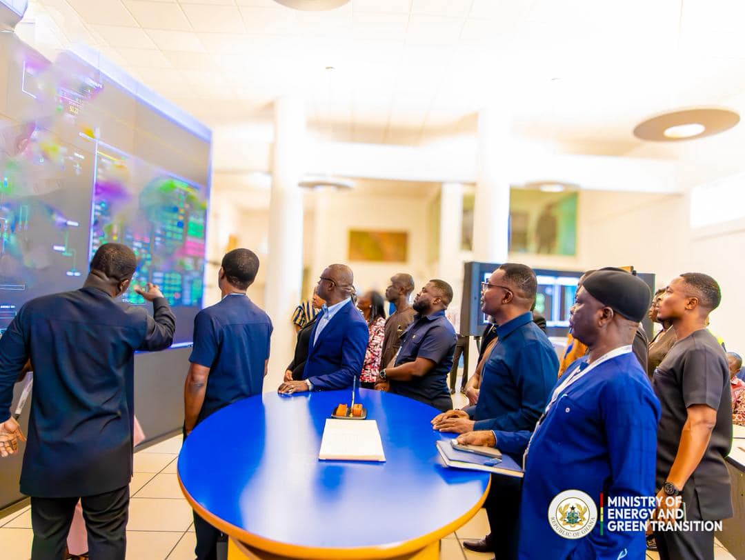 As part of efforts to assess and support the performance of agencies , the Minister of Energy and Green Transition today conducted working visits to the Tema Oil Refinery (TOR) and the Ghana Grid Company (GRIDCo).  At TOR, the Minister toured ongoing upgrading works, gaining firsthand insight into the facility’s operations. He reaffirmed TOR’s strategic importance to Ghana’s energy security and industrial development while expressing concern over persistent leadership instability, which has hindered progres