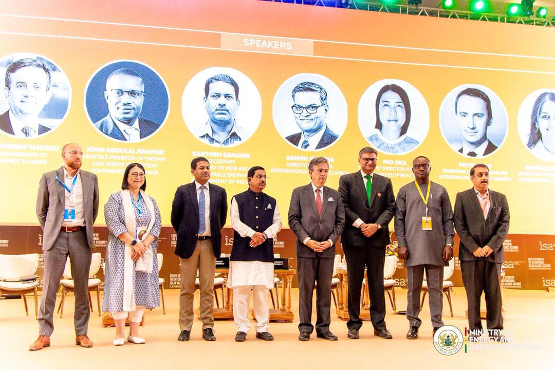 Ghana Energy Minister Reaffirms Commitment to Clean Energy at ISA Assembly