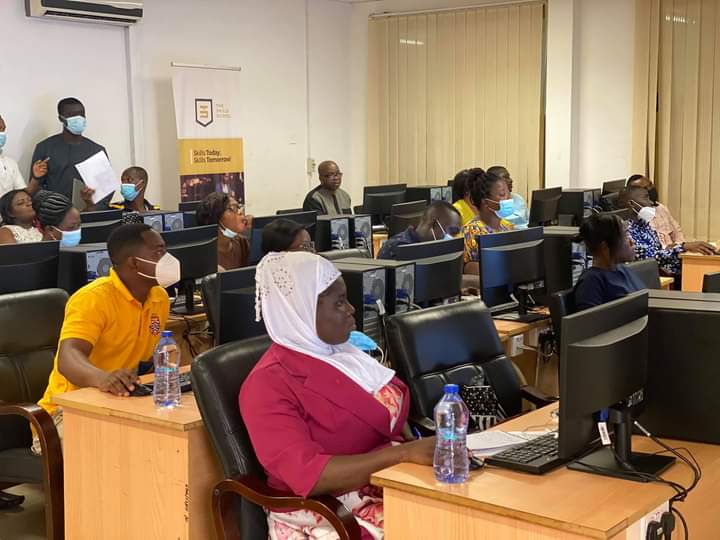 Capacity Building through ICT Training for some Staffs of the Ministry