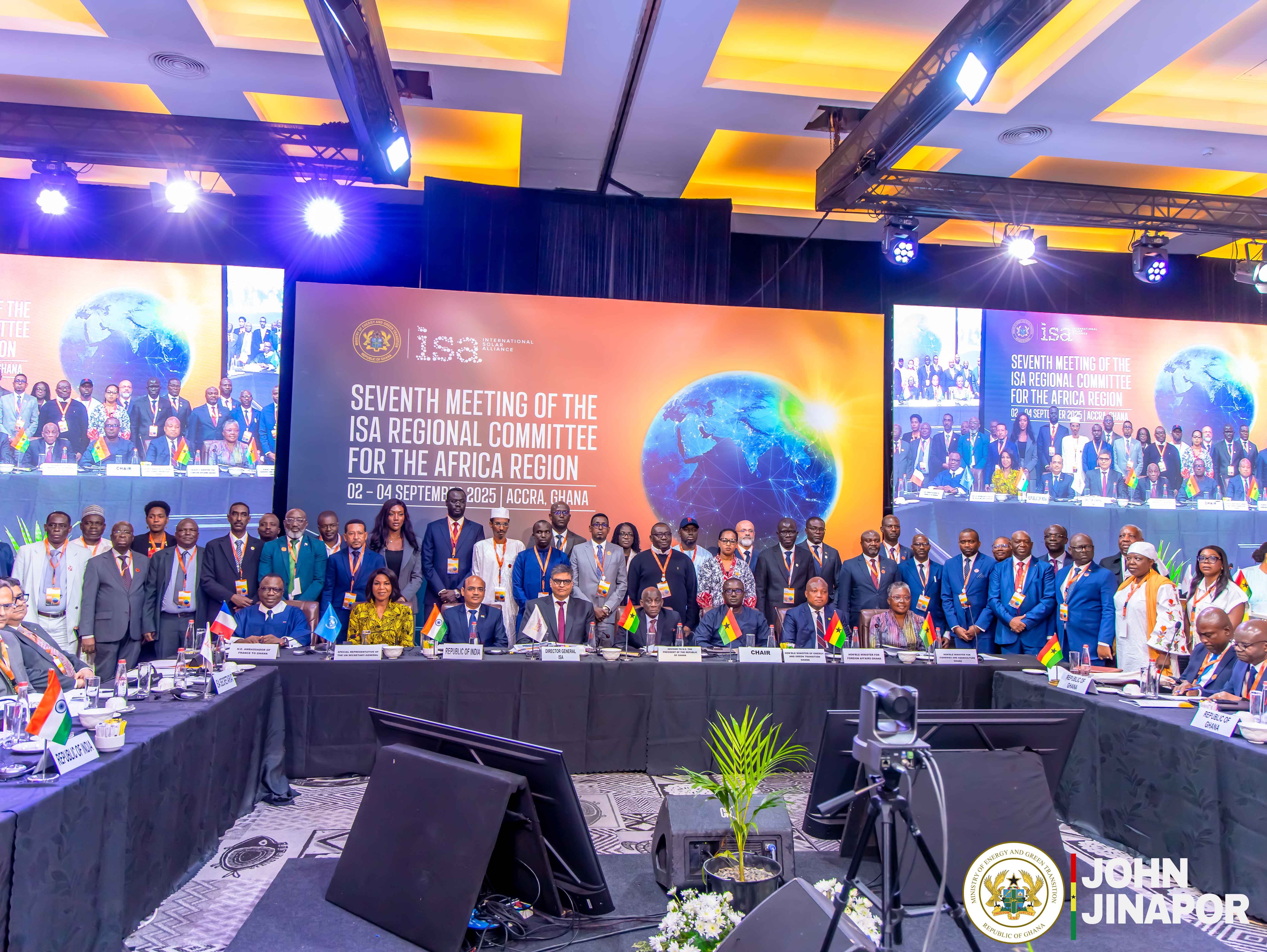 Minister Calls for Stronger Collaboration at Future of Energy ISA Conference 2025