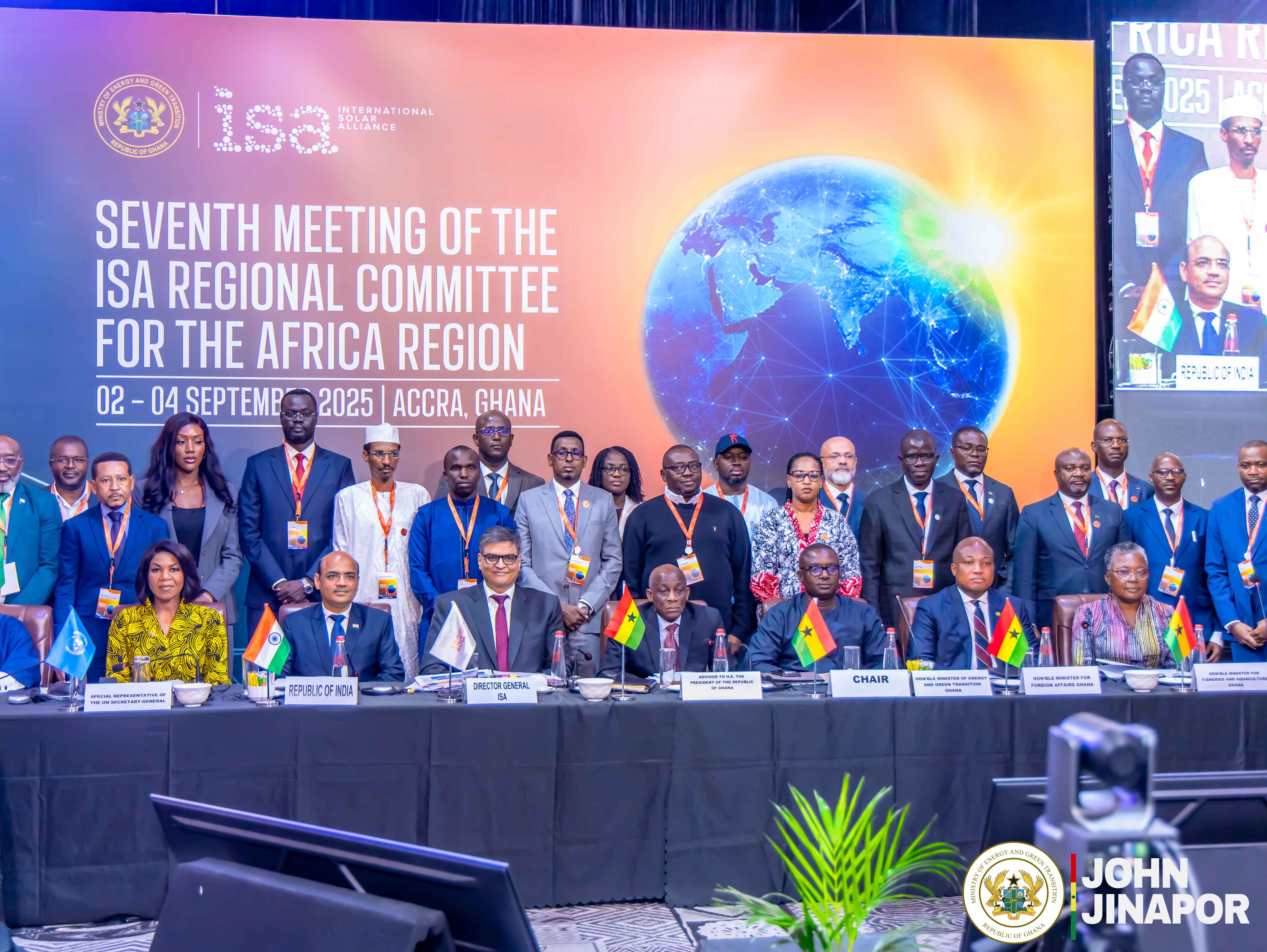 Minister Calls for Stronger Collaboration at Future of Energy ISA Conference 2025