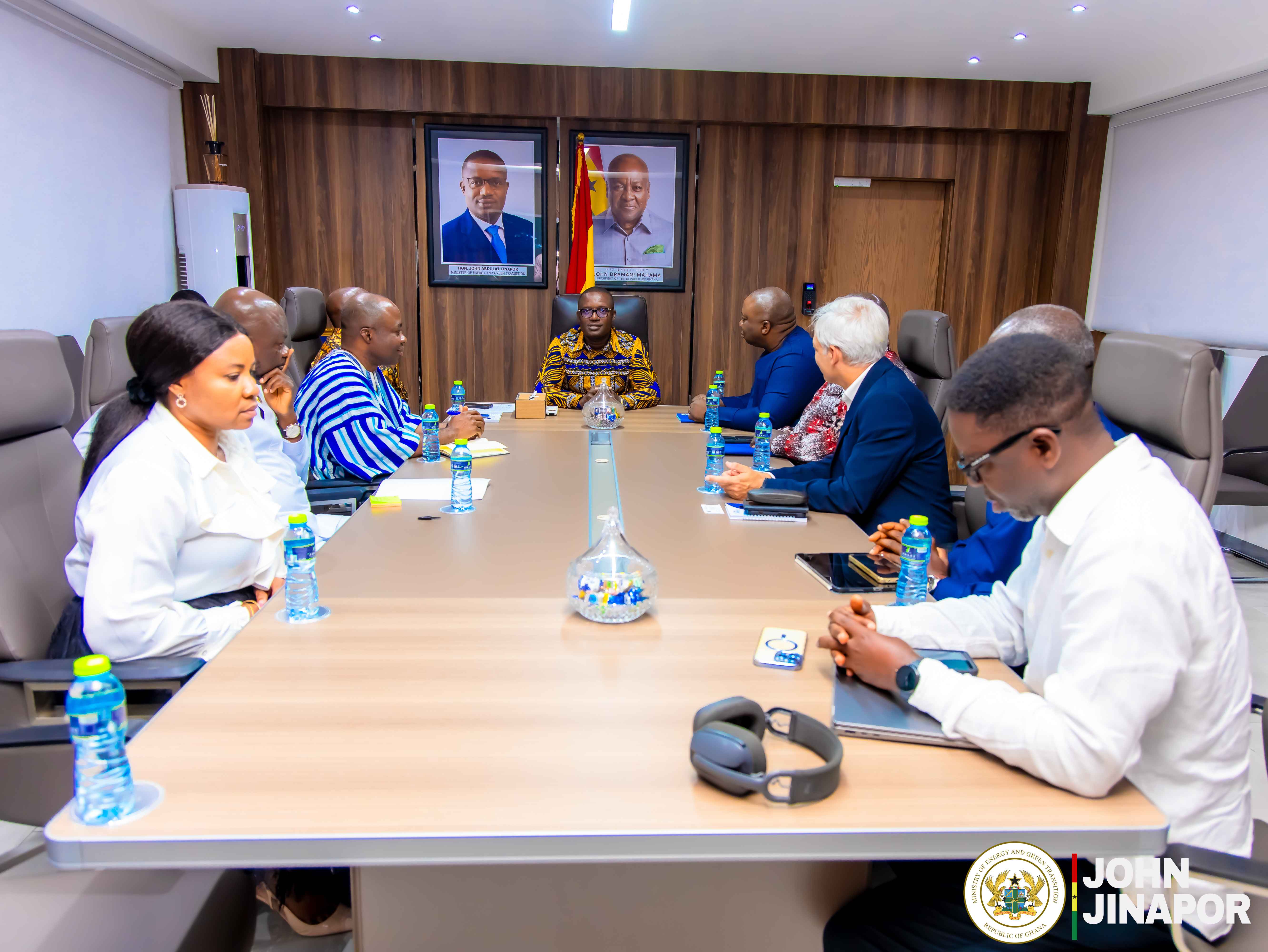 Energy Minister Hosts WAPCo Delegation