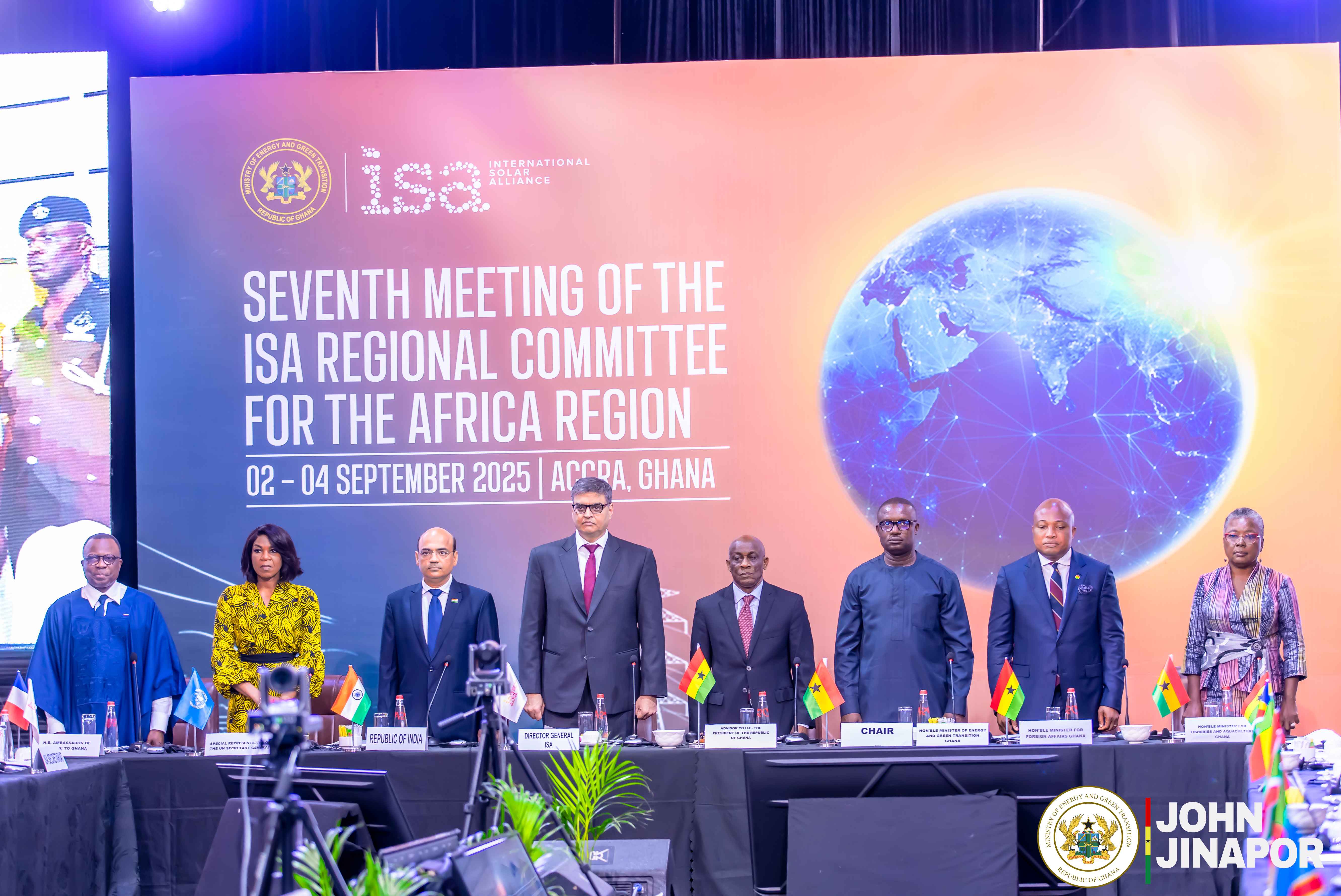 Minister Calls for Stronger Collaboration at Future of Energy ISA Conference 2025