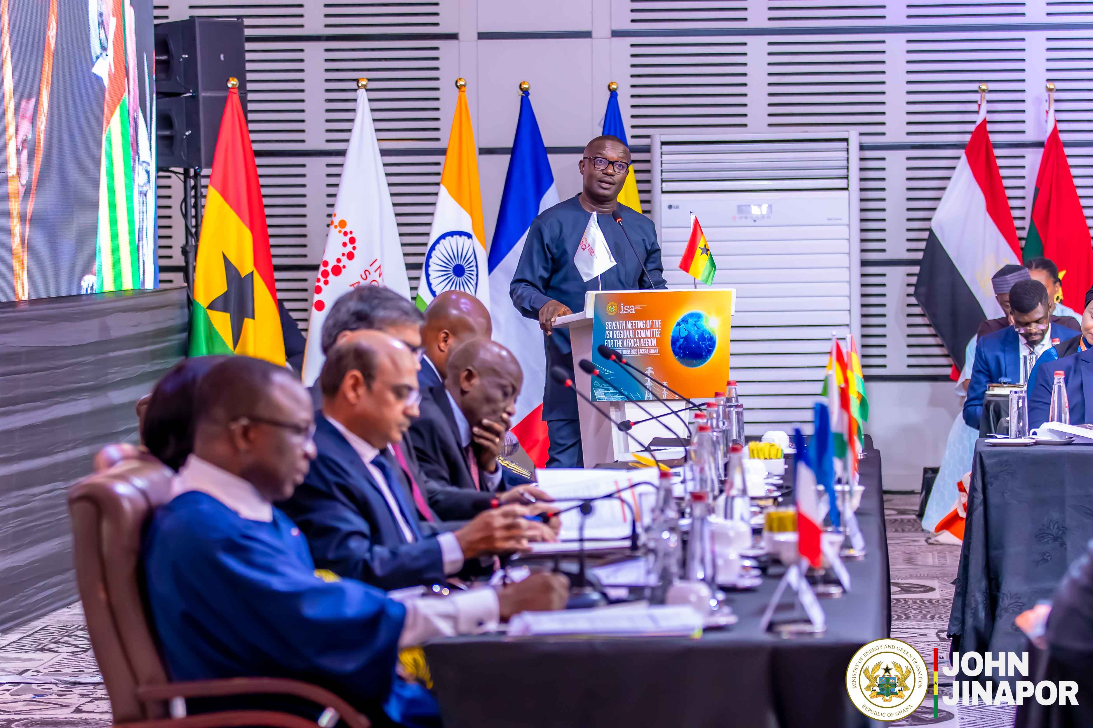 Minister Calls for Stronger Collaboration at Future of Energy ISA Conference 2025