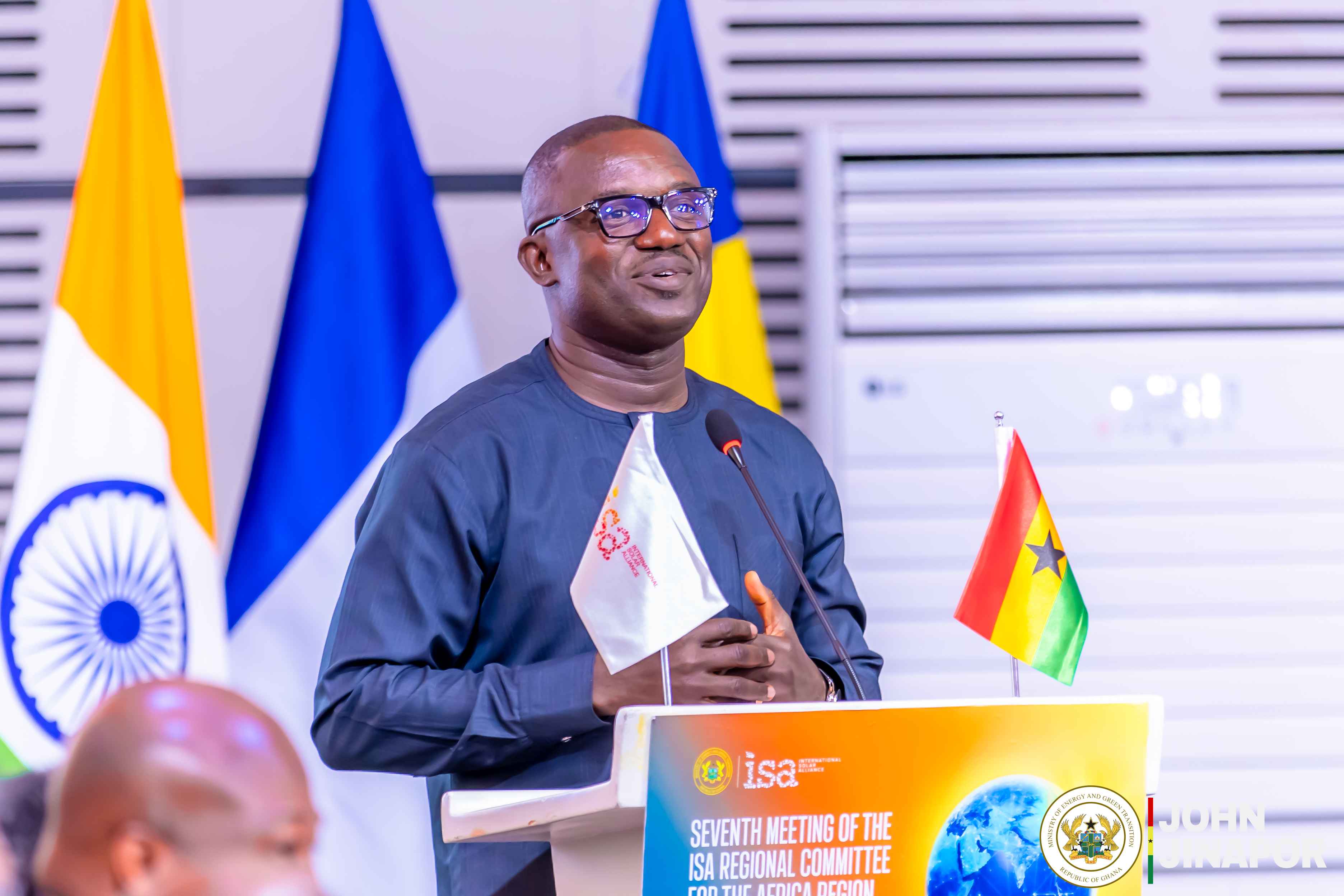 Minister Calls for Stronger Collaboration at Future of Energy ISA Conference 2025