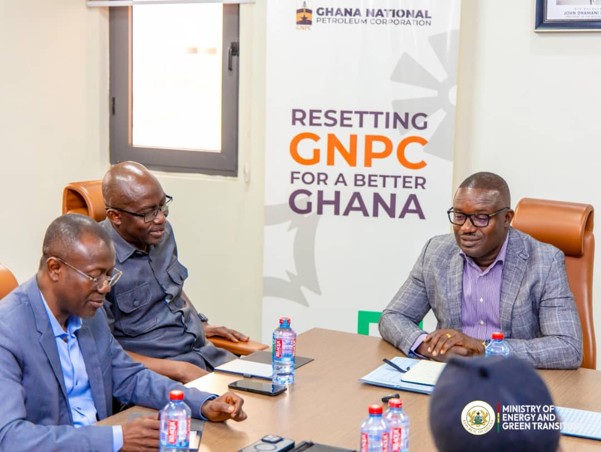 Minister Tours GNPC, Explorco