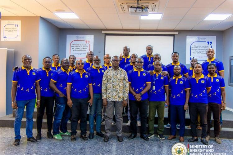 Energy Minister Pays Working Visit to ECG.