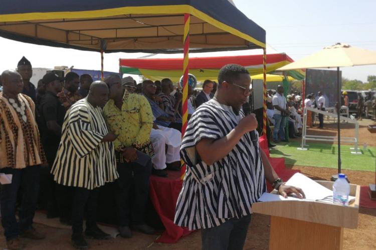 President Cuts Sod for the Construction of 17MW Solar Power Project In Lawra-Kaleo