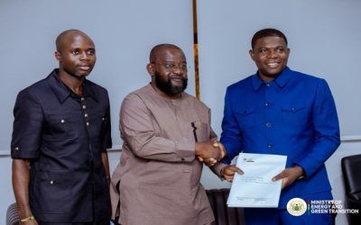 Ghana Energy Awards Delegation Calls on Ministry of Energy And Green Transition.