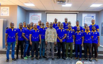 Energy Minister Pays Working Visit to ECG.