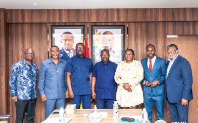 GHANA ENERGY AWARDS PAYS A COURTESY CALL ON THE MINISTRY OF ENERGY AND GREEN TRANSITION