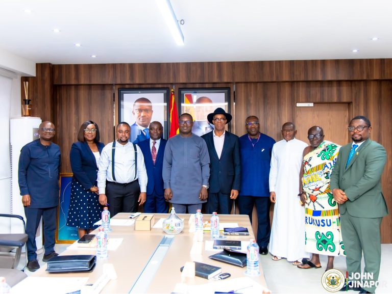 Hon. John Jinapor Inaugurates Governing Board of the Volta River Authority (VRA).